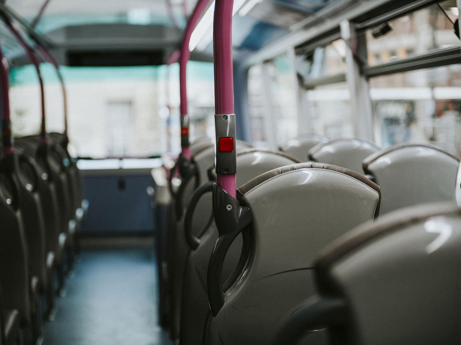 Intérieur de bus scolaire
